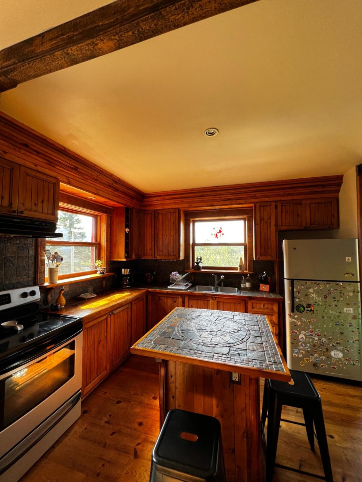 Chalet Epicea Sainte Anne-des-Chênes 外观 照片