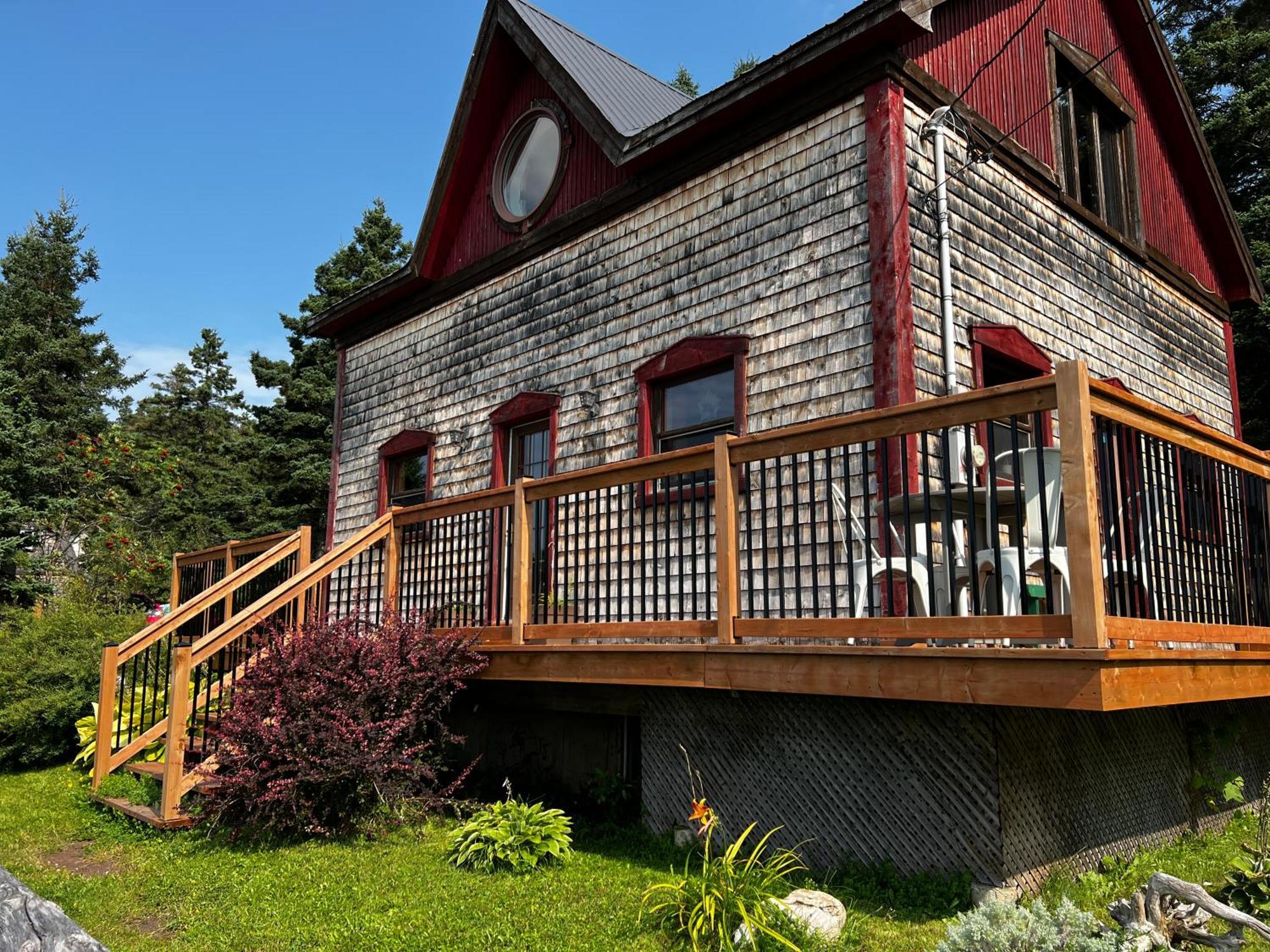 Chalet Epicea Sainte Anne-des-Chênes 外观 照片